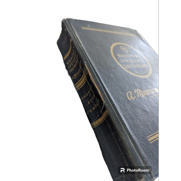 1962 Websters Student’s Dictionary Vintage Collectors Item College American Book - Picture 7 of 7